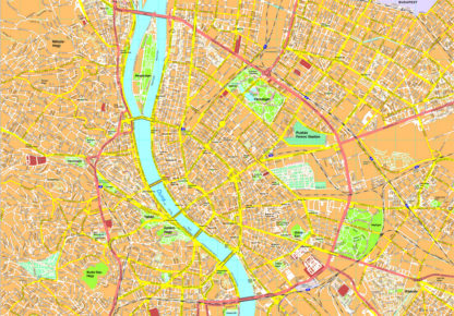 Budapest map