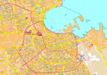 Doha map