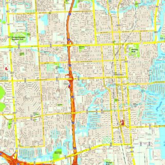 Fort Lauderdale map
