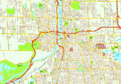 Grand Rapids map