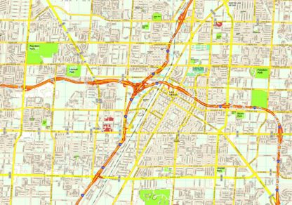 Las Vegas map