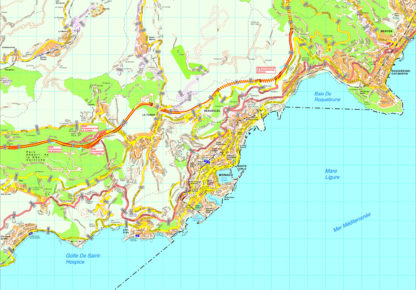 Monaco map