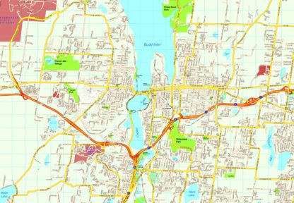 Olympia map