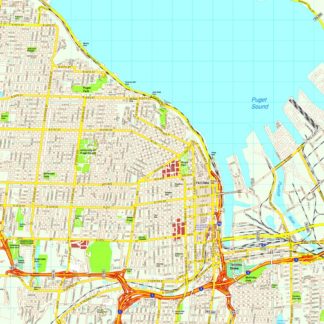 Tacoma map