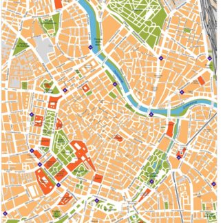 vienna vector map