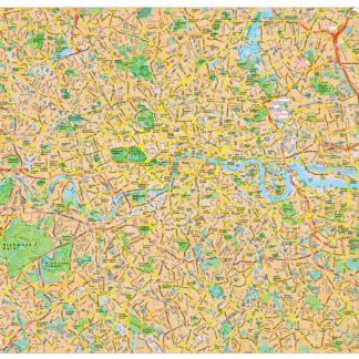 London mapa vectorial EPS Illustrator vector