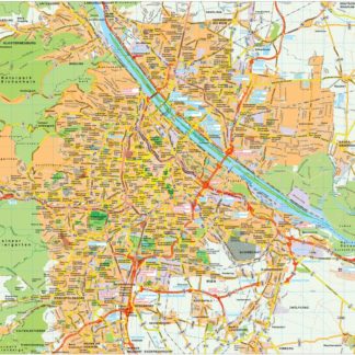 Wien mapa vectorial EPS Illustrator vector