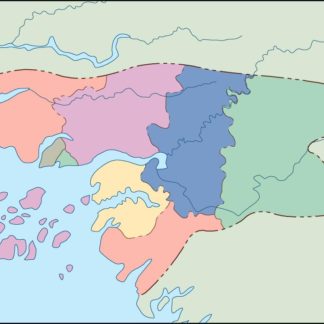 guinea bissau mapa mudo vectorial