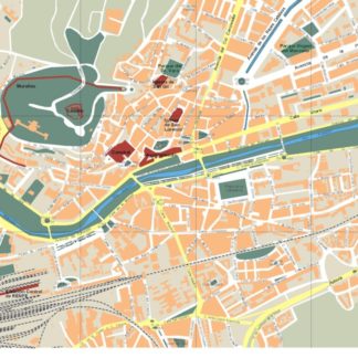 mapa burgos vectorial en Illustrator