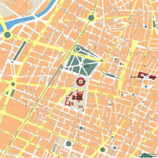 mapa castellon vectorial en Illustrator