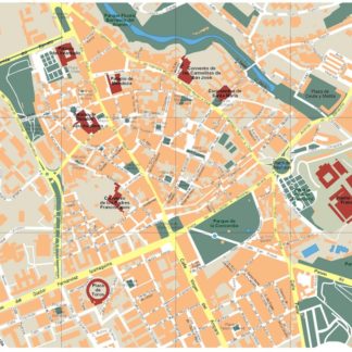 mapa guadalajara vectorial en Illustrator