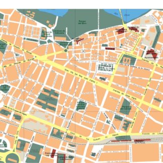 mapa logrono vectorial en Illustrator