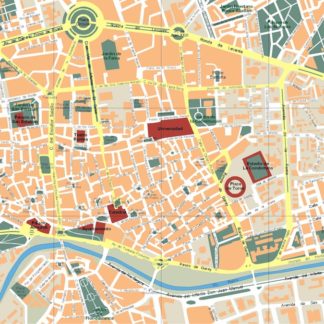 mapa murcia vectorial en Illustrator