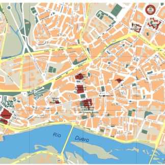 mapa zamora vectorial en Illustrator