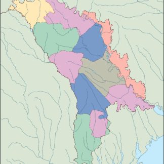 moldova mapa mudo vectorial