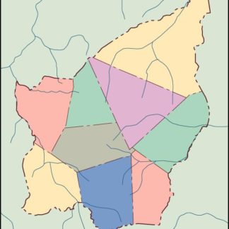 san marino mapa mudo vectorial