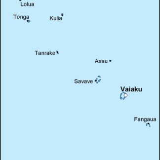 tuvalu mapa politico vectorial digital