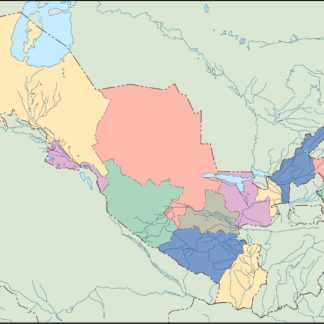 uzbekistan mapa mudo vectorial