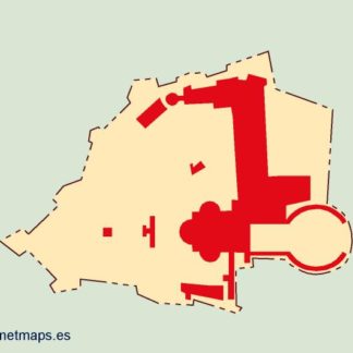 vatican mapa mudo vectorial