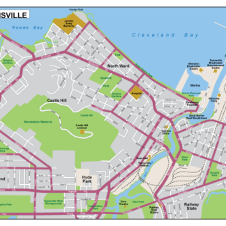 Townsville EPS mapa digital