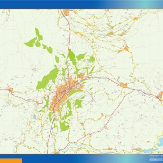 gap carte illustrator mapa EPS