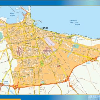 mappa eps bari illustrator