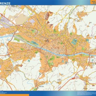 mappa eps firenze illustrator