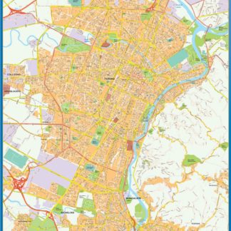 mappa eps torino illustrator