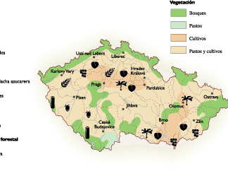 Chequía mapa agricultura digital