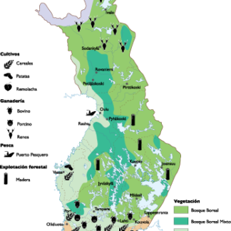 Finlandia mapa agricultura digital