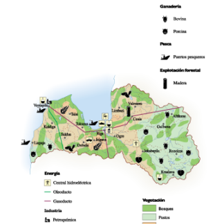 Letonia mapa economía digital