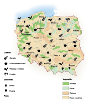 Polonia mapa agricultura digital