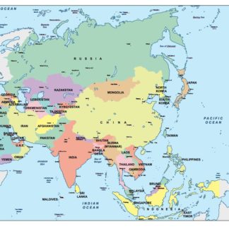 asia powerpoint mapa presentaciones
