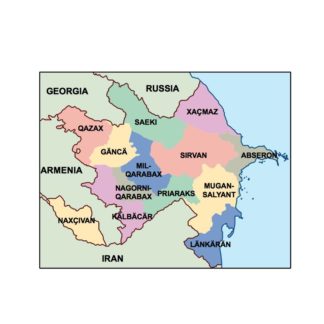 azerbaijan powerpoint mapa presentaciones