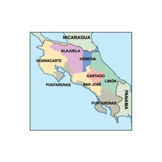 costa rica powerpoint mapa presentaciones
