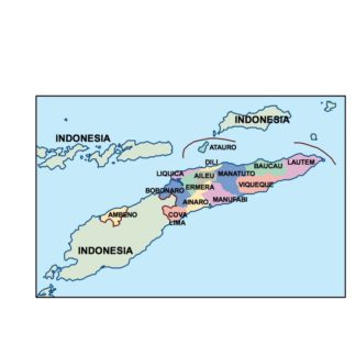 east timor powerpoint mapa presentaciones