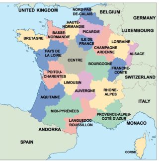Francia powerpoint mapa presentaciones