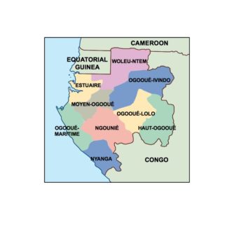 gabon powerpoint mapa presentaciones