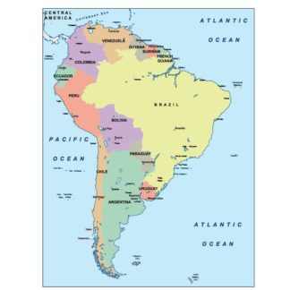 south america powerpoint mapa presentaciones