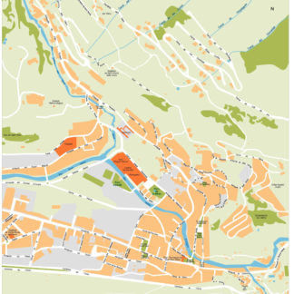 Escaldes Illustrator Mapa vectorial