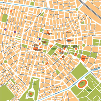 Sofia Illustrator Mapa vectorial