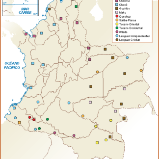 Colombia mapa lenguas